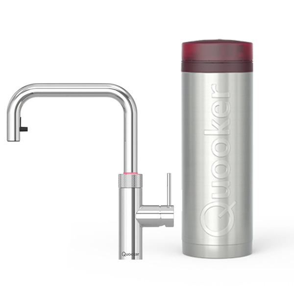 Quooker Flex Square Chroom kraan PRO3-VAQ vind je bij Kokendwatergigant