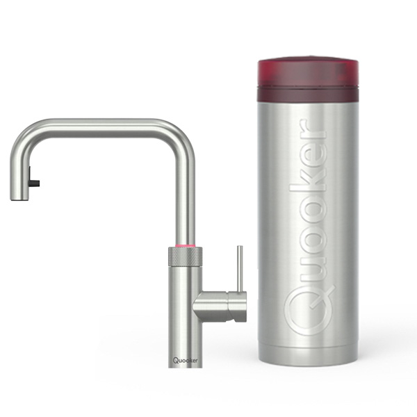 Quooker Flex Square RVS kraan PRO3-VAQ bij Kokendwatergigant