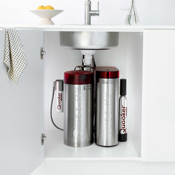 Quooker CUBE Chroom kokend water kraan met COMBI+ boiler