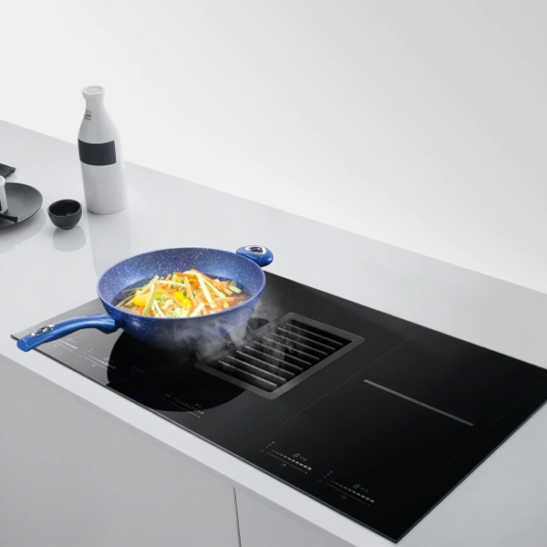 Franke Mythos inductie kookplaat met afzuiging en afvoerset naar buiten | Kookplaat  afzuigkap ✓ Energie klasse A+++ ✓ Gratis levering