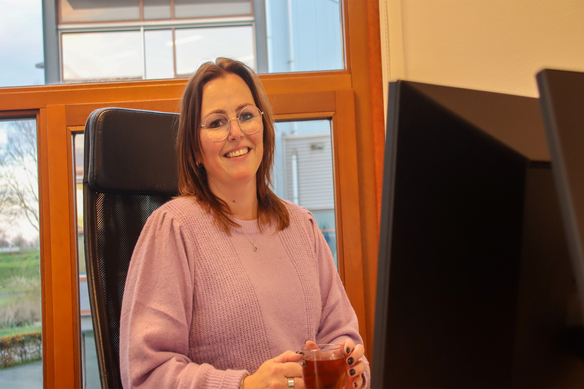 Tamara ondersteunt bij de marketing en sales